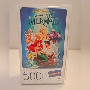 Disney The Little Mermaid VHS Puzzle from Blockbuster